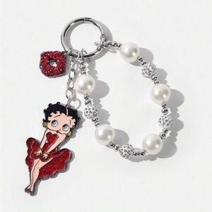 Betty Boop Charm / Key Chain NEW Licensed